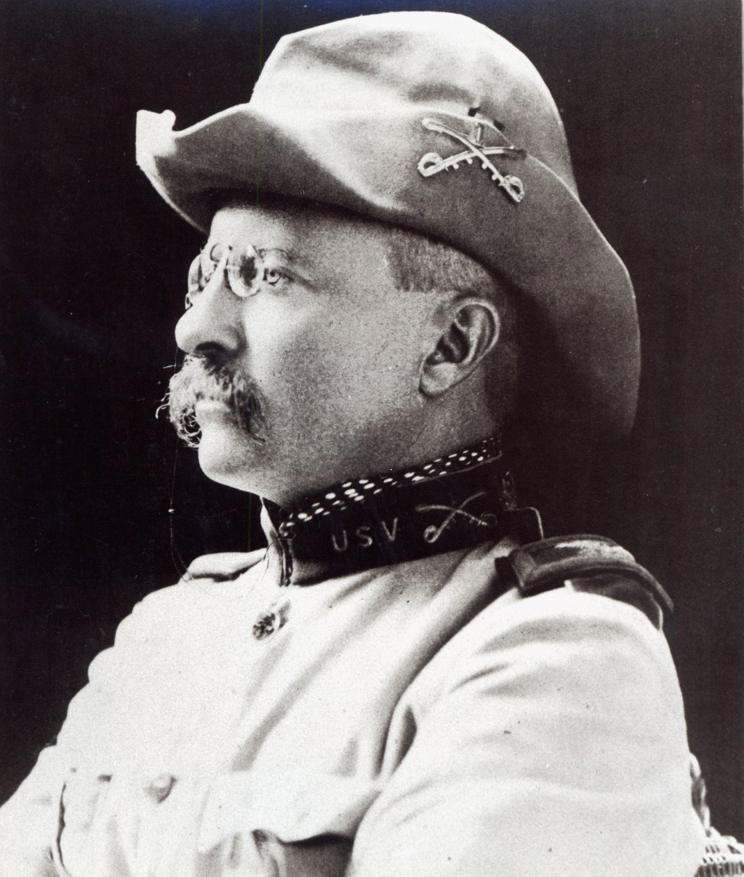 Theodore Roosevelt como Teniente Coronel de la 1ª Caballería Voluntaria de EE.UU. en 1898 de American Photographer