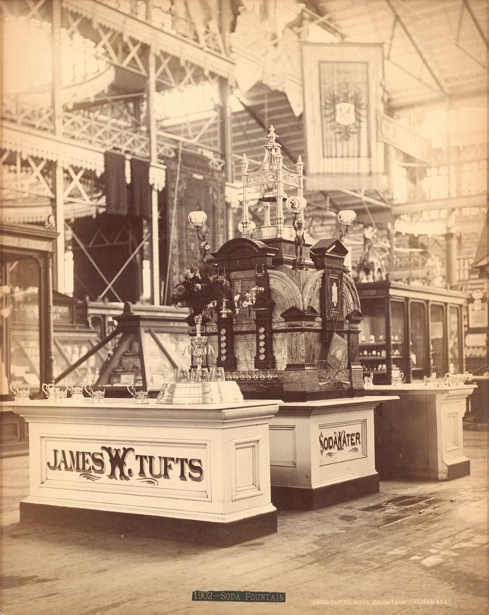 Fuente de soda de Tufts, Exposición del Centenario, Filadelfia de American Photographer