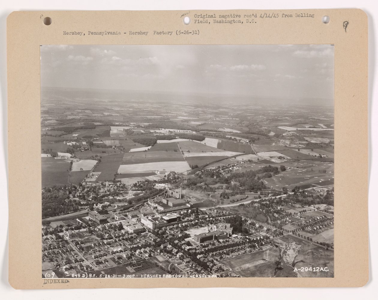 Vista de Hershey, Pensilvania, 26 de mayo de 1931 de American Photographer