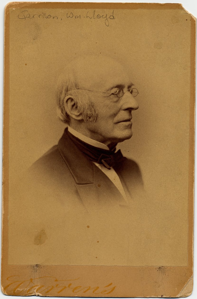 William Lloyd Garrison (1805-79), Abolicionista Americano, foto de George K Warren, Boston de American Photographer