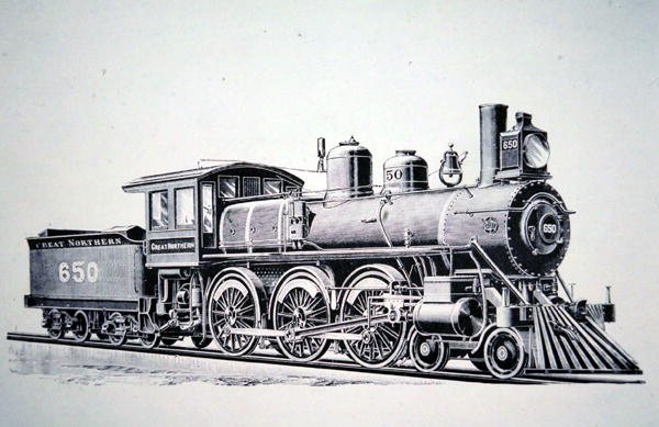 Tren estándar de diez ruedas 4-6-0 de American School