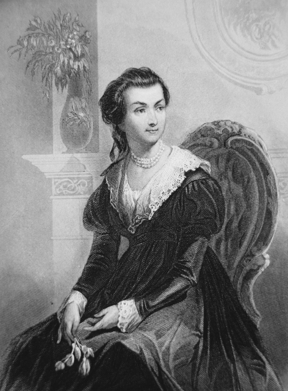 Abigail Smith Adams (litografía) de American School