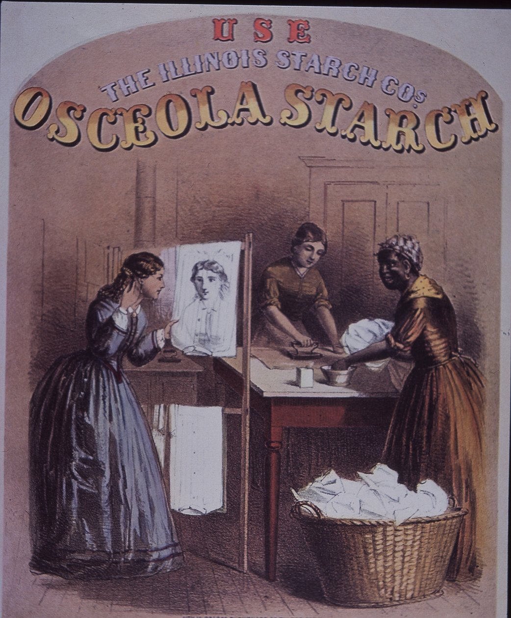 Anuncio de Osceola Starch de American School