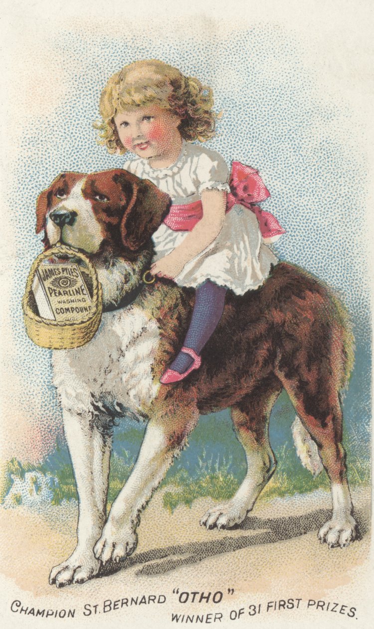 Anuncio de James Pyles Pearline Washing Compound, c.1880 de American School
