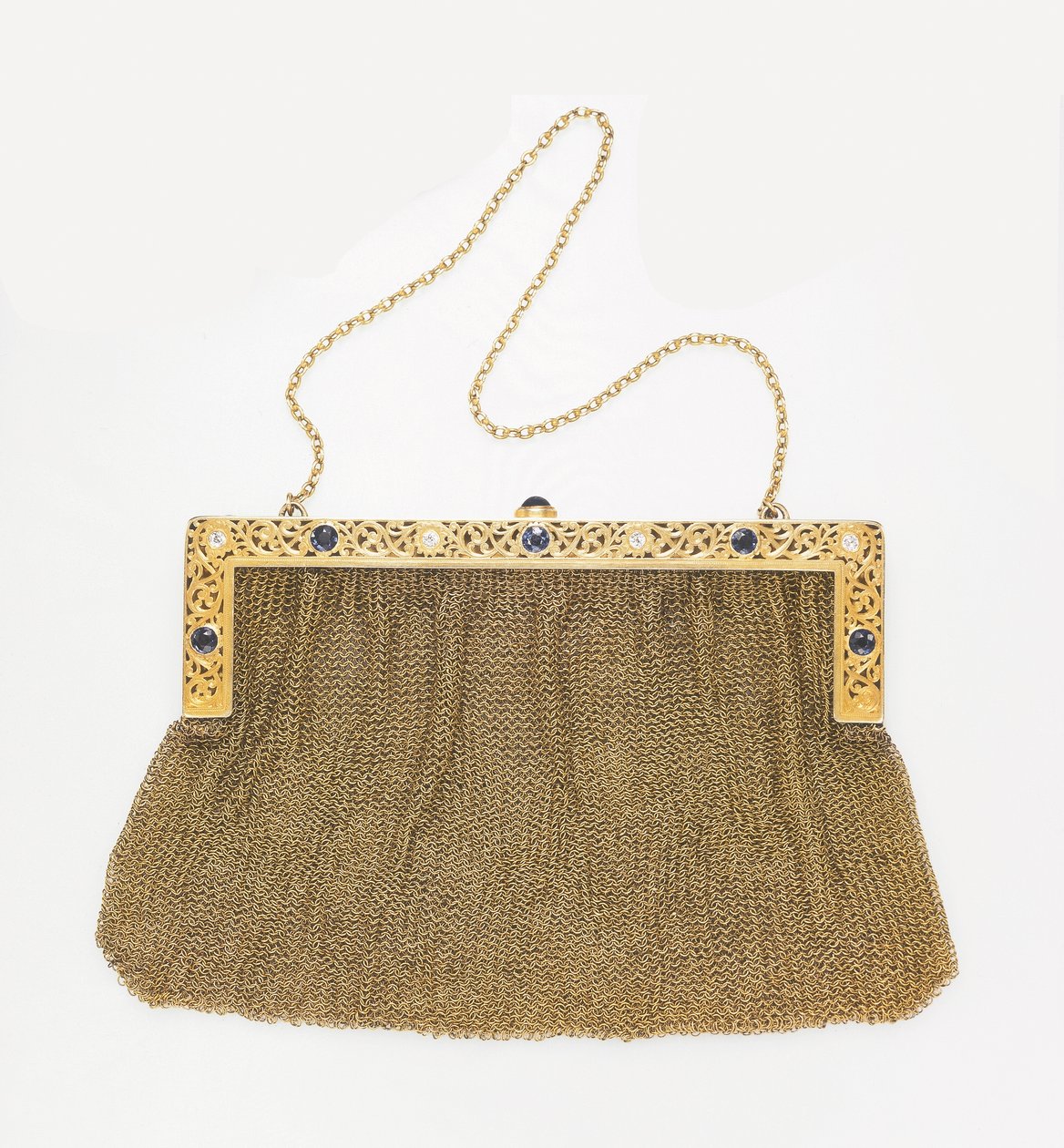 Un bolso de noche antiguo, por Black, Starr & Frost, c.1890 de American School