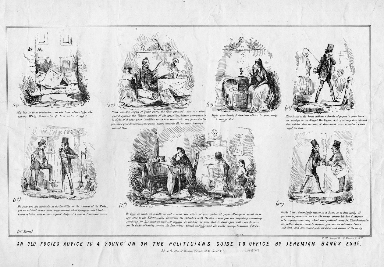 El consejo de un viejo fogey a un joven o la guía del político para el cargo por Jeremiah Banks Esq. de American School