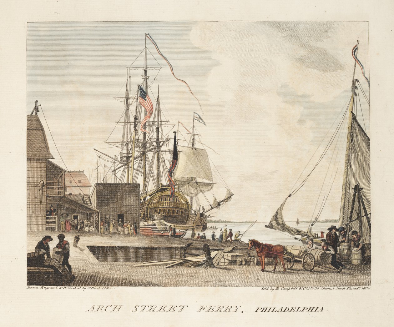 Ferry de Arch Street, Filadelfia de American School