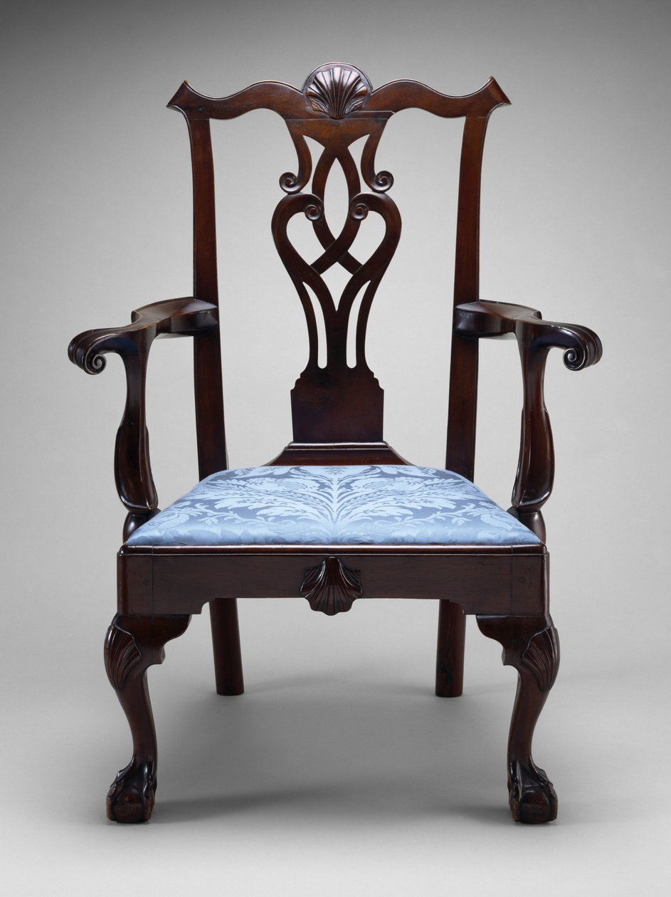 Sillón, c. 1760-1790 de American School