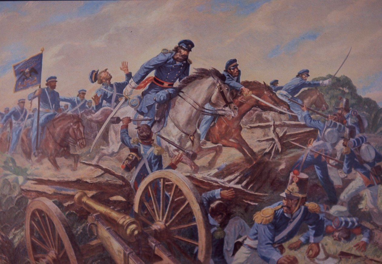 Batalla de Resaca de la Palma, Guerra Mexicano-Estadounidense de American School