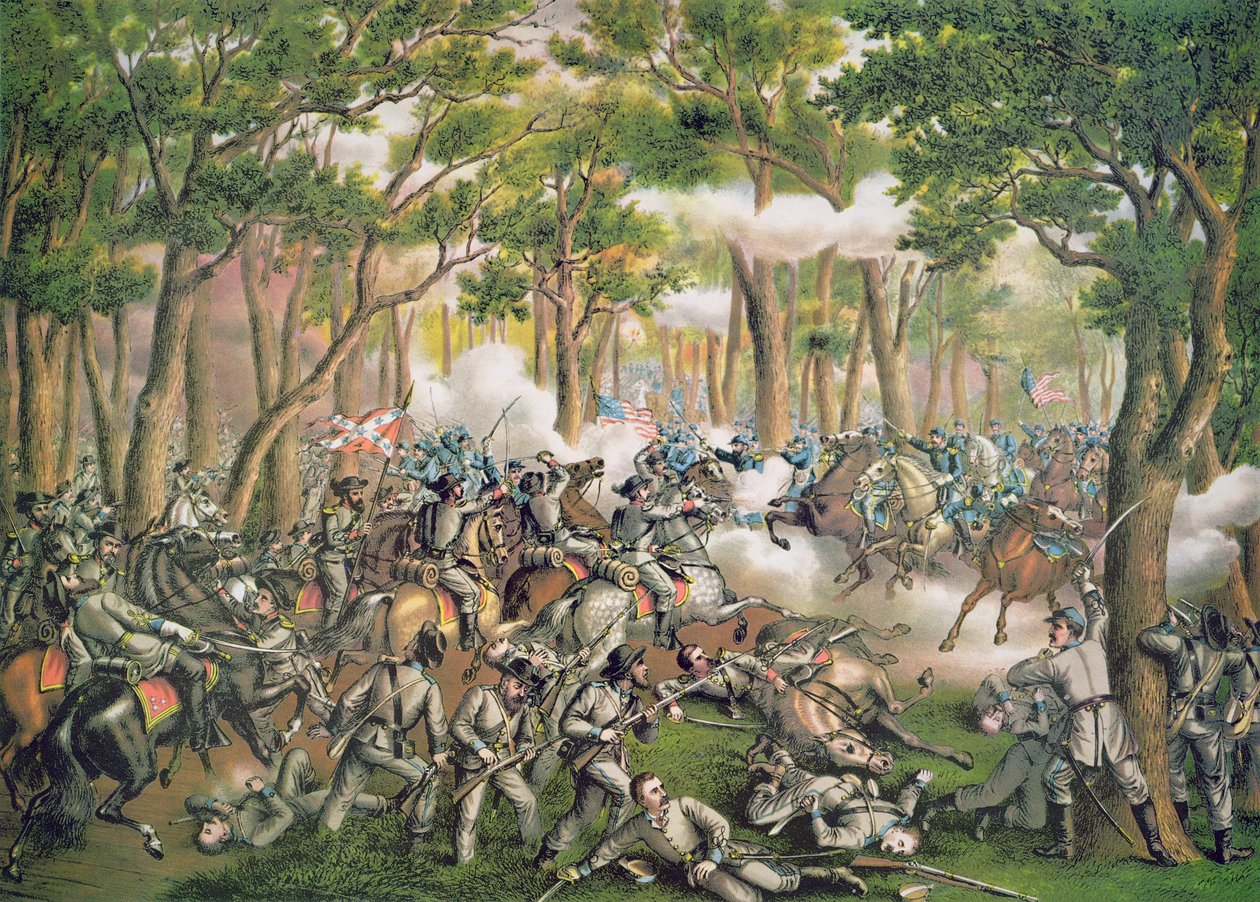 Batalla del Desierto, mayo de 1864 de American School