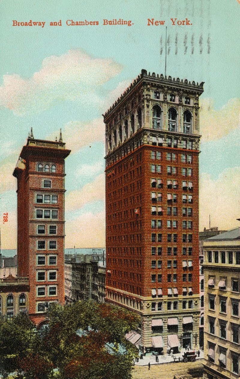 Broadway y Chambers Building, Nueva York de American School