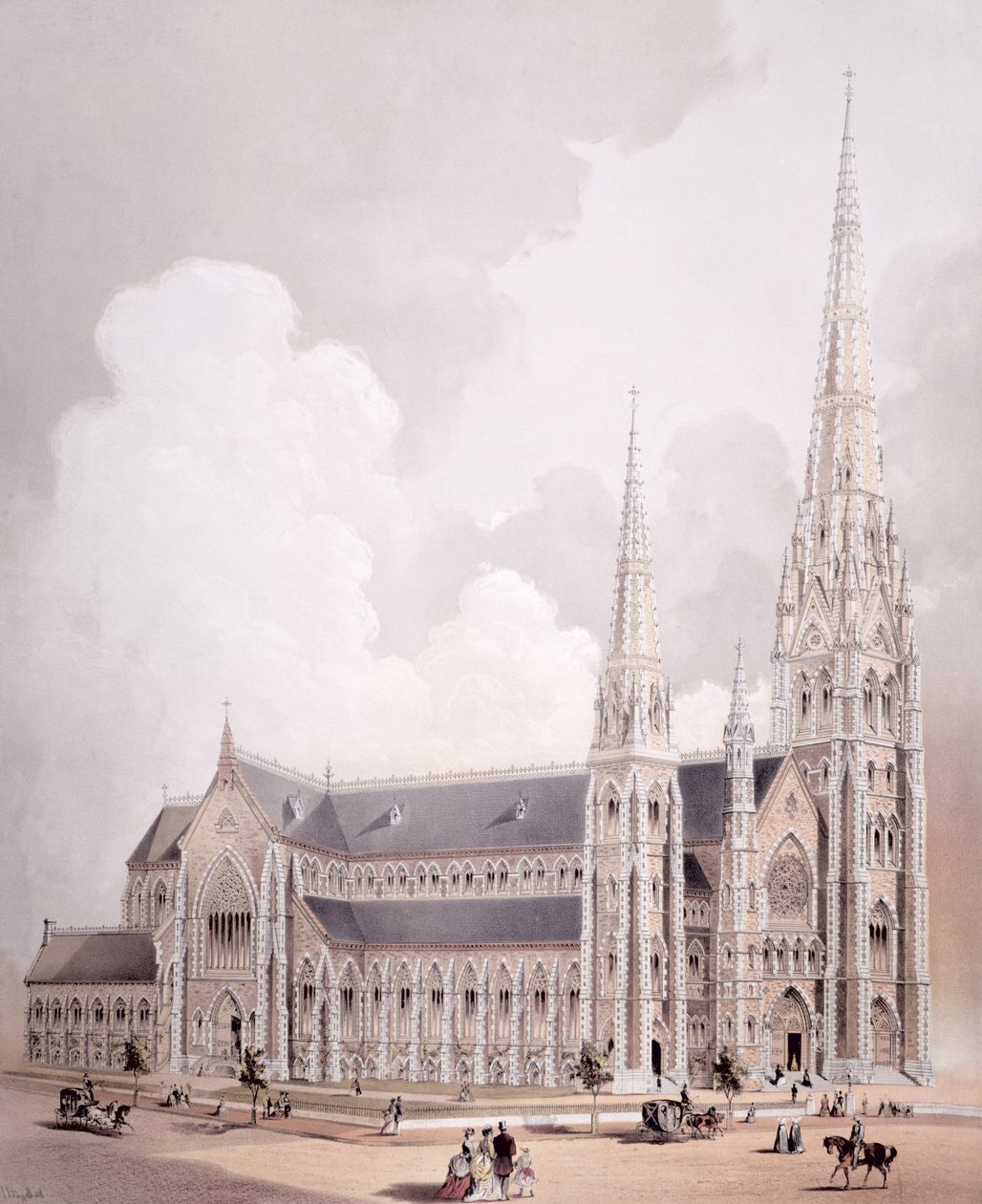 Catedral de la Santa Cruz, Boston, Massachusetts de American School