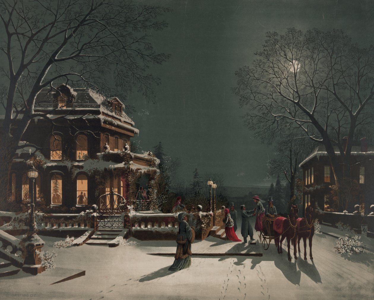 Nochebuena, c.1890 de American School