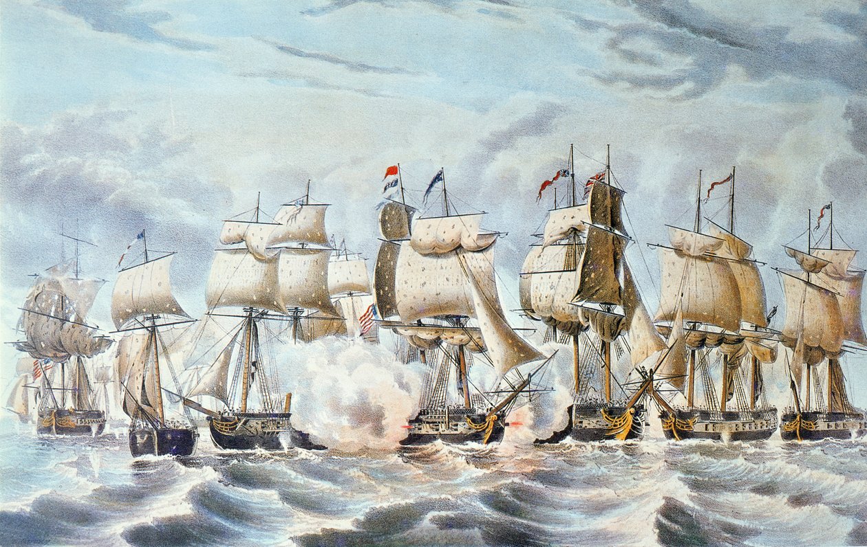 Victoria del Comodoro Perry en el Lago Erie de American School