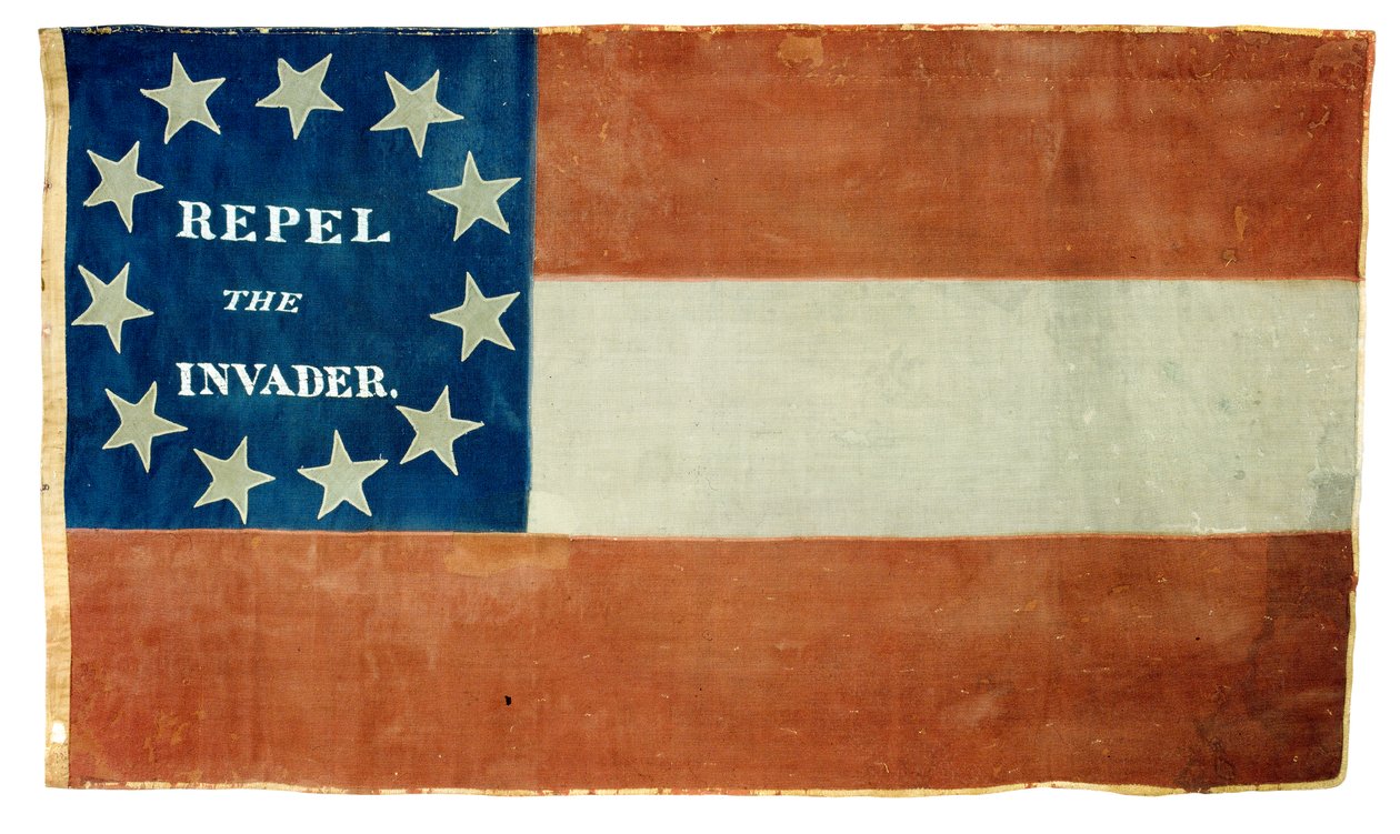 Bandera nacional confederada (textil) de American School