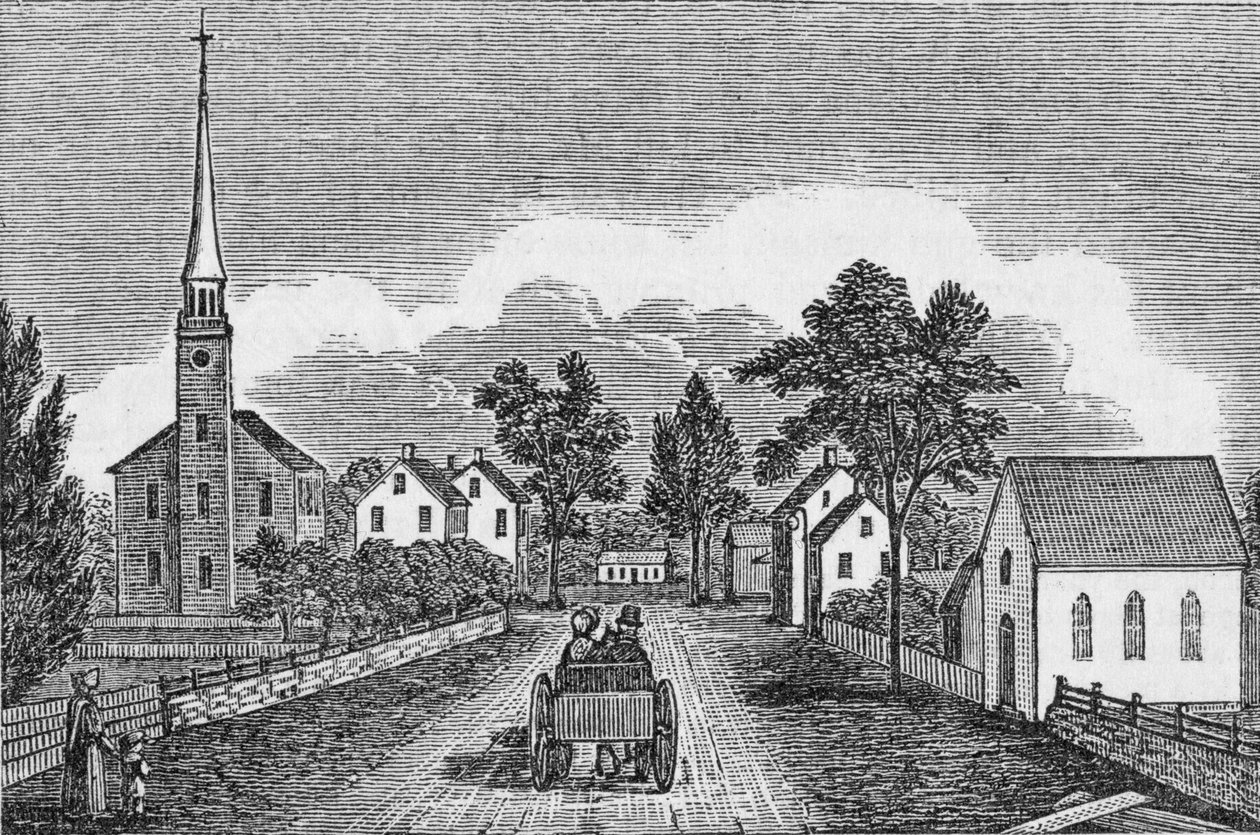Iglesias Congregacional y Episcopal, East Haven, de 