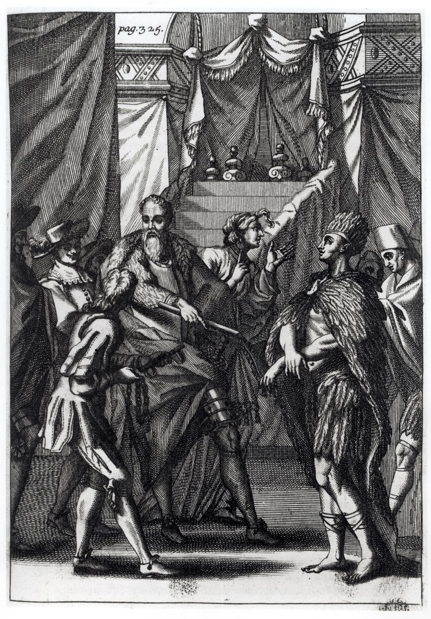 Cortés y Moctezuma, de 