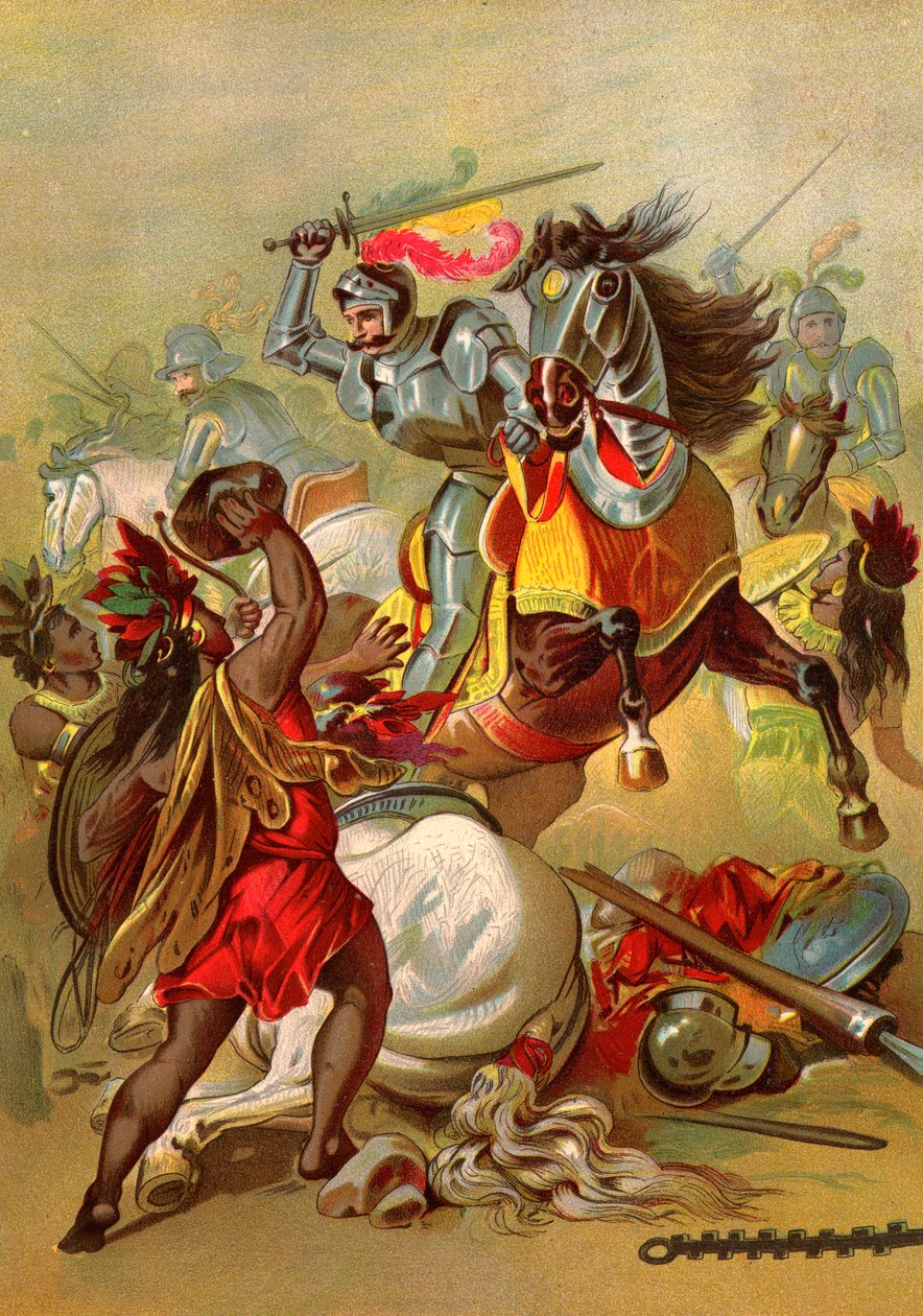Cortés y la conquista de México de American School