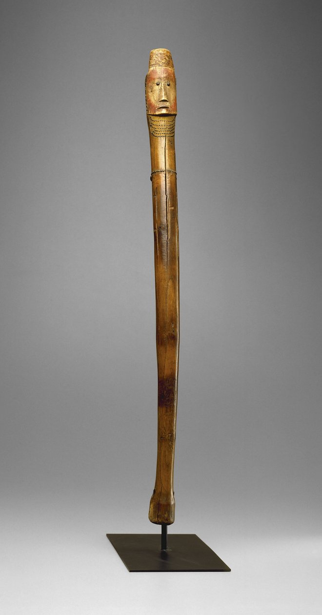 Palo de golpe, Yankton Sioux, c.1880 de American School