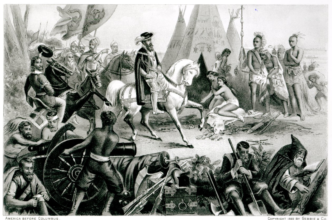 De Soto descubriendo el Mississippi, 21 de mayo de 1541, de 