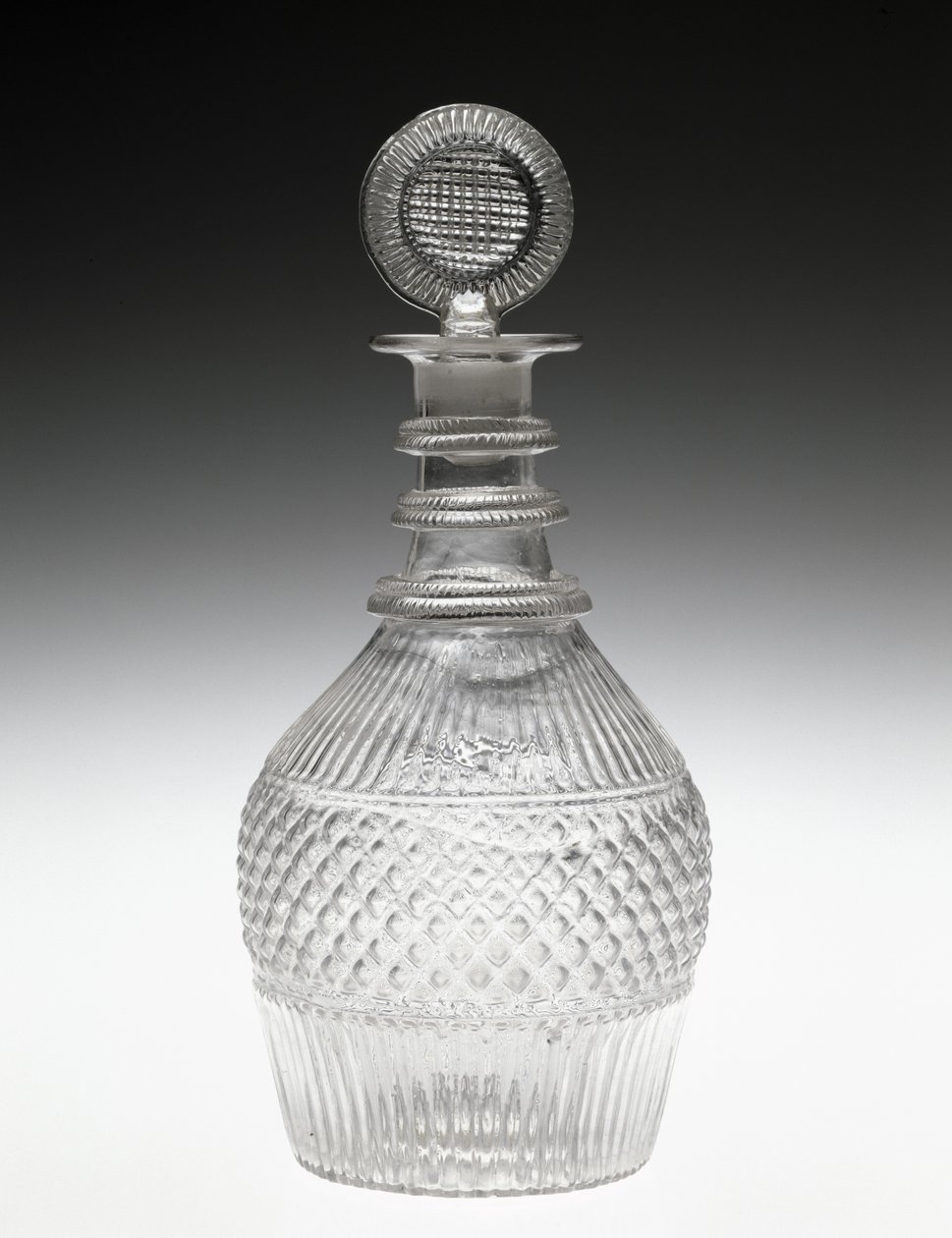 Decantador y Tapón, c. 1820-1840 de American School