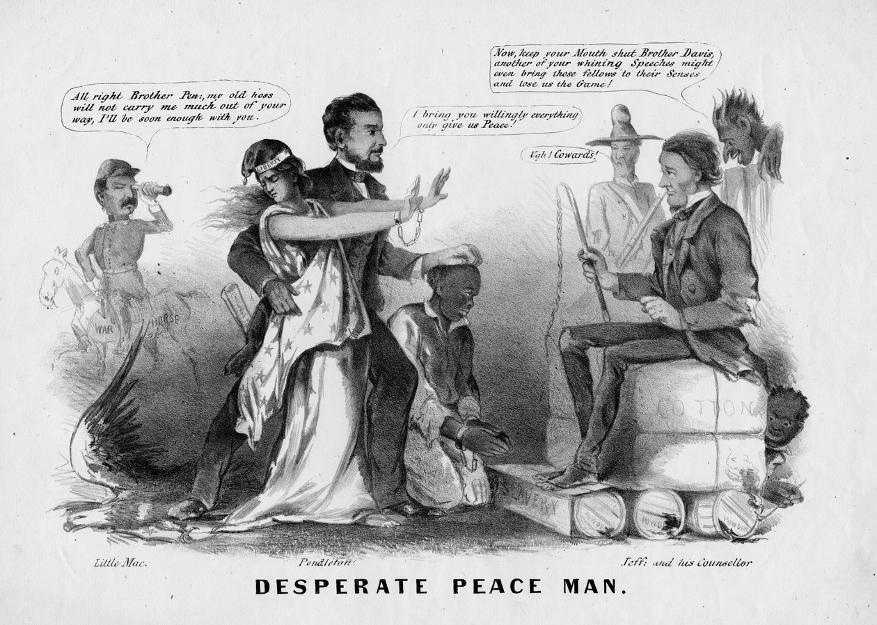 Hombre de paz desesperado de American School
