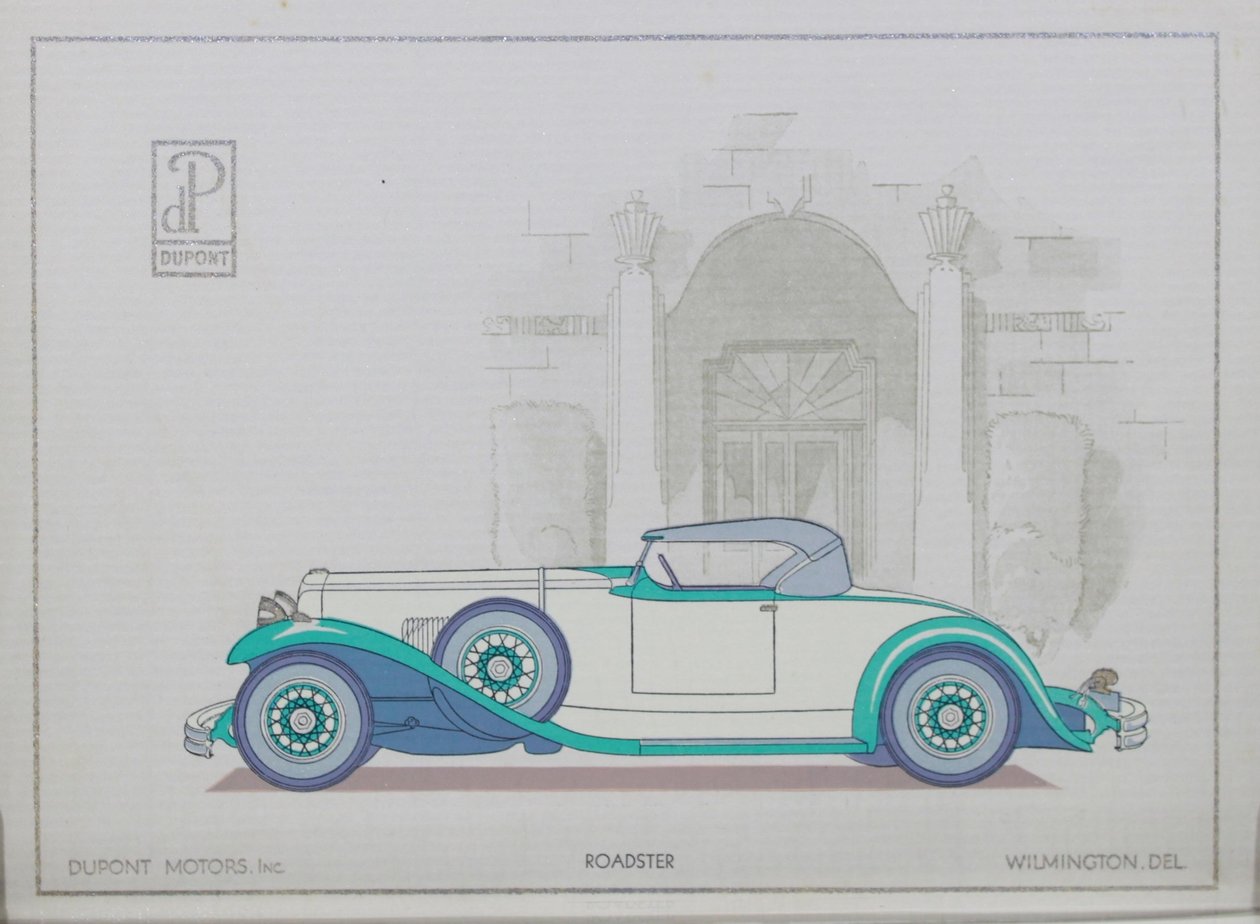 Automóviles DuPont: Roadster, 1921 de American School