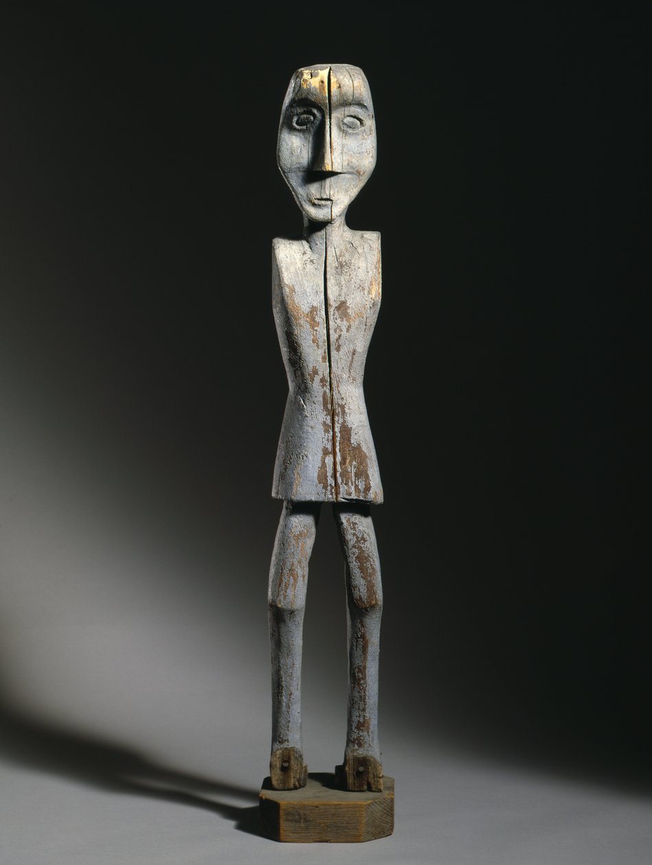 Figura de efigie, Chippewa, finales del siglo XIX de American School