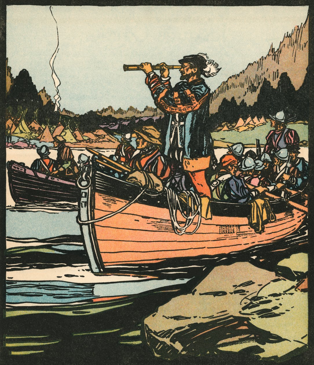 Exploradores: Jacques Cartier en el río San Lorenzo de American School