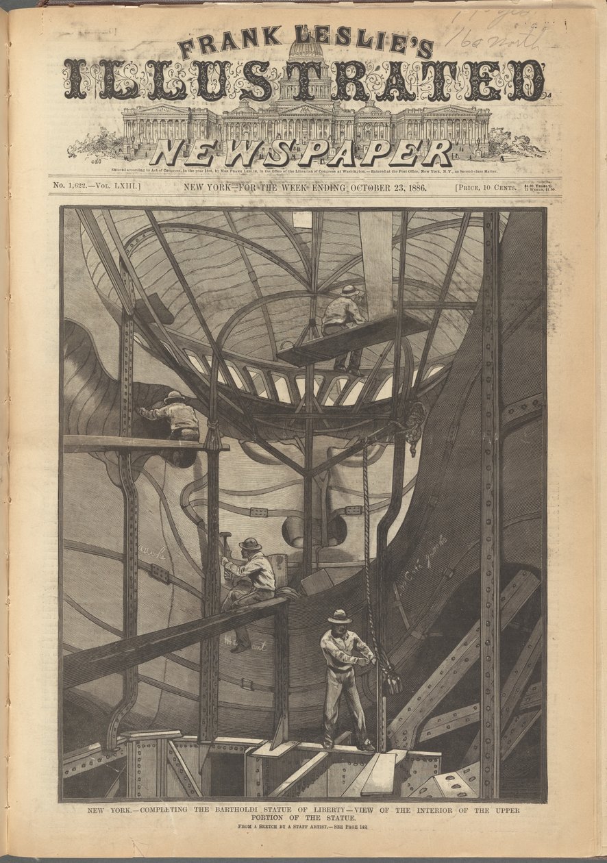 Portada del Frank Leslie