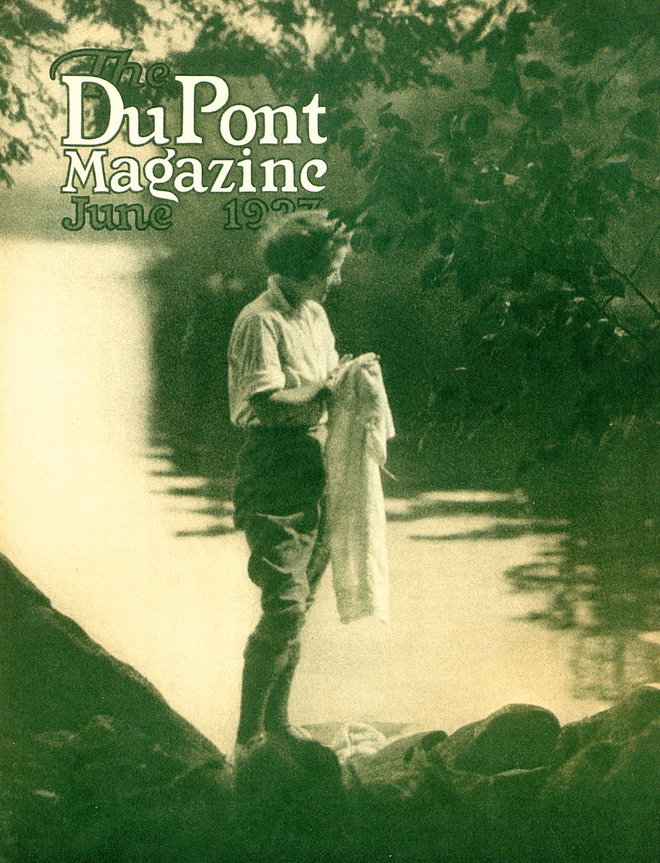 Portada de la revista DuPont, junio 1923 de American School