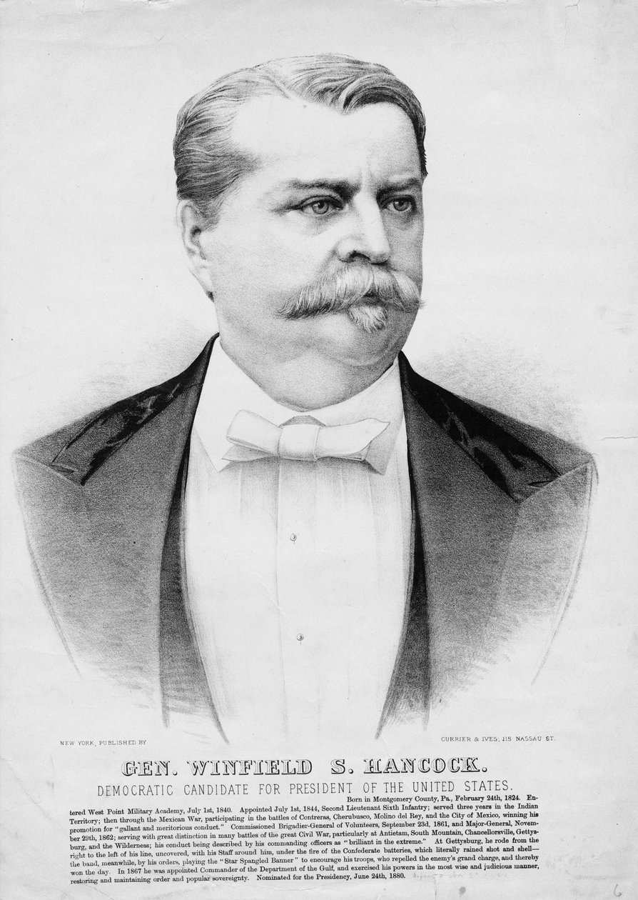 Gen. Winfield S. Hancock: Candidato Demócrata para Presidente de los Estados Unidos de American School