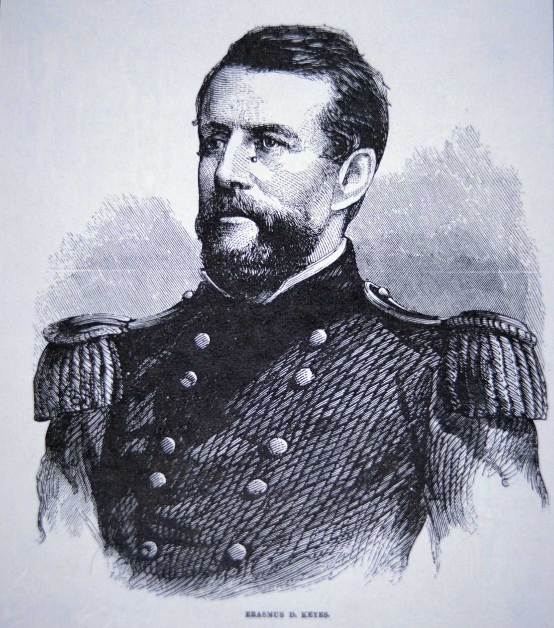 General Erasmus Keyes (1810-95) de American School