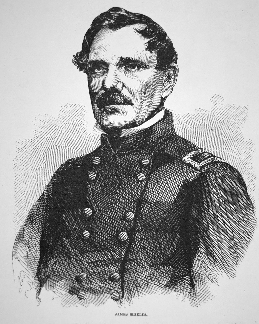 General James Shields (1810-79) de American School