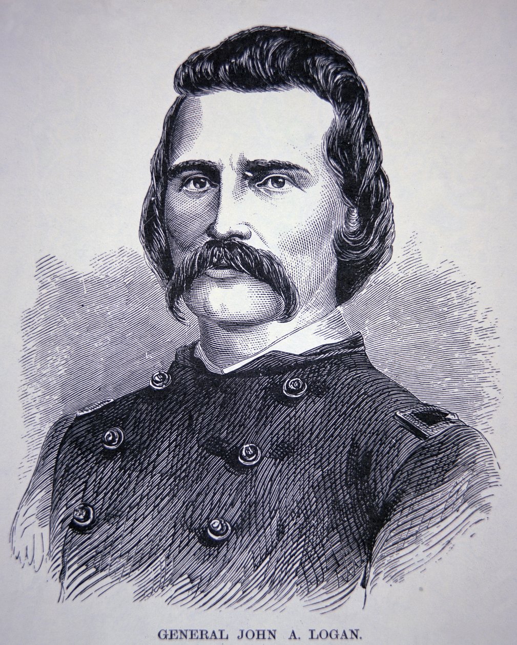 General John Alexander Logan (1826-86) de American School