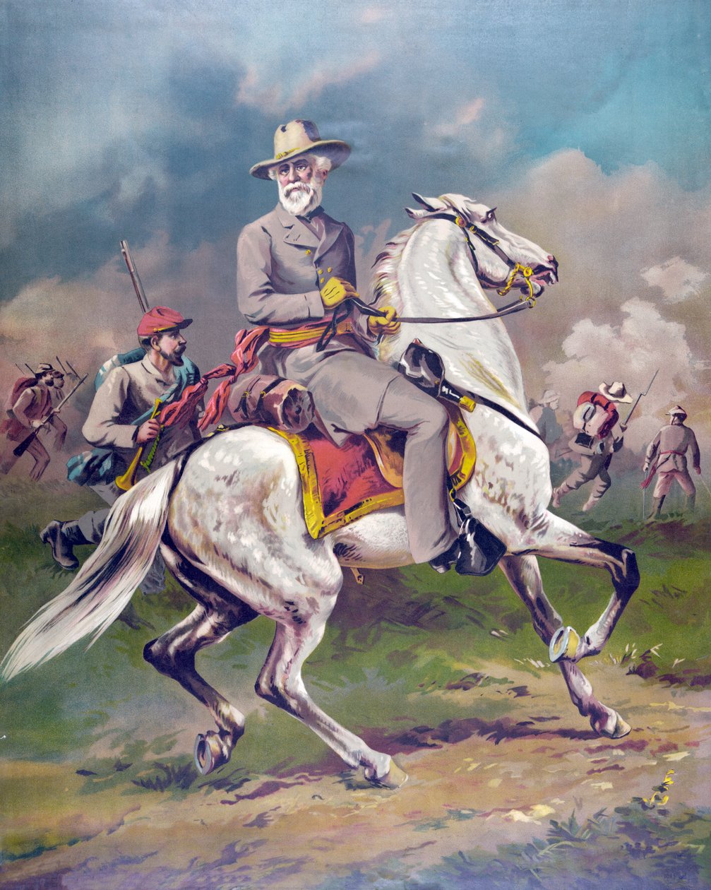 General Robert E. Lee, pub. 1886 de American School
