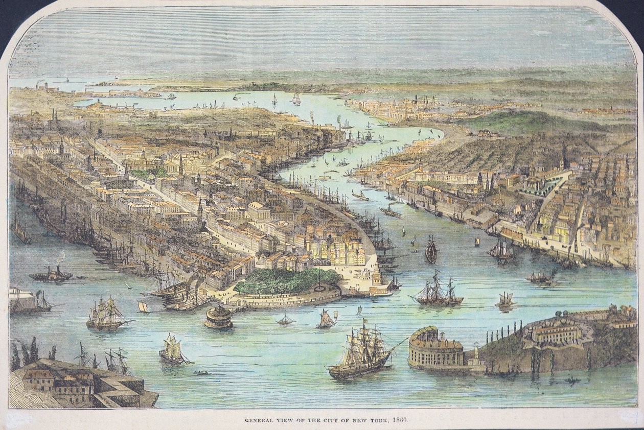 Vista general de la ciudad de Nueva York de American School