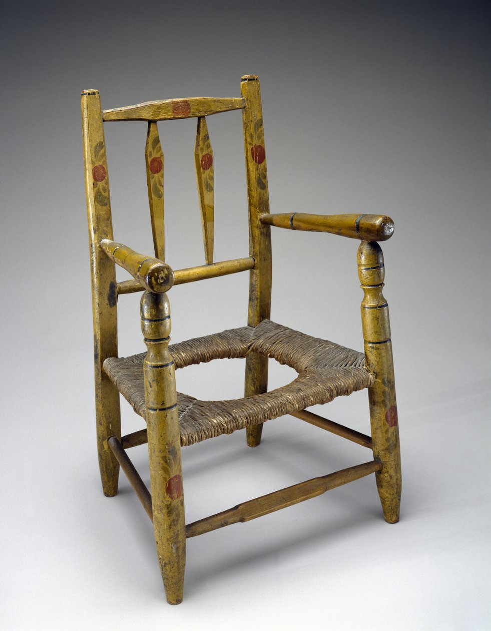 Silla con agujero, c. 1800-1850 de American School