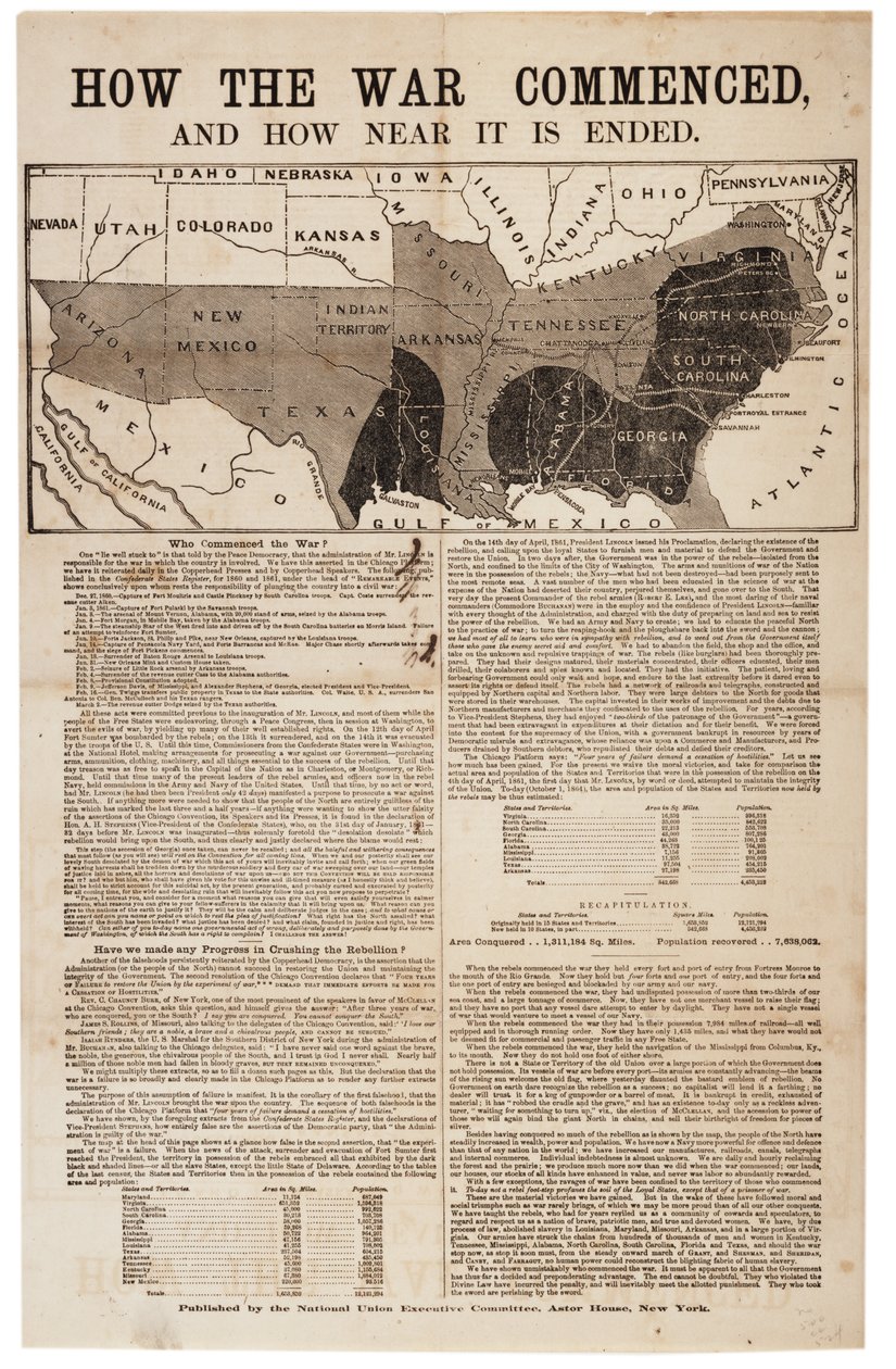 Cómo comenzó la guerra y cuán cerca está de terminar, 1864 de American School