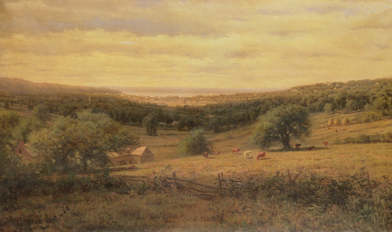 Vista del Río Hudson de American School