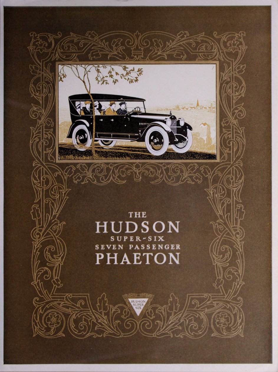 Hudson Super-Six Seven Passenger Phaeton, 1923 de American School