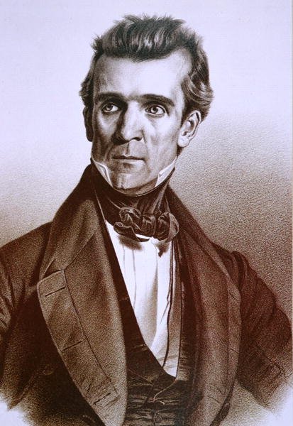 James Knox Polk (1795-1849) de American School