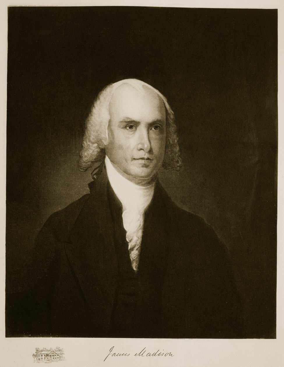 James Madison, 4º Presidente de los Estados Unidos de América, pub. 1901 de American School