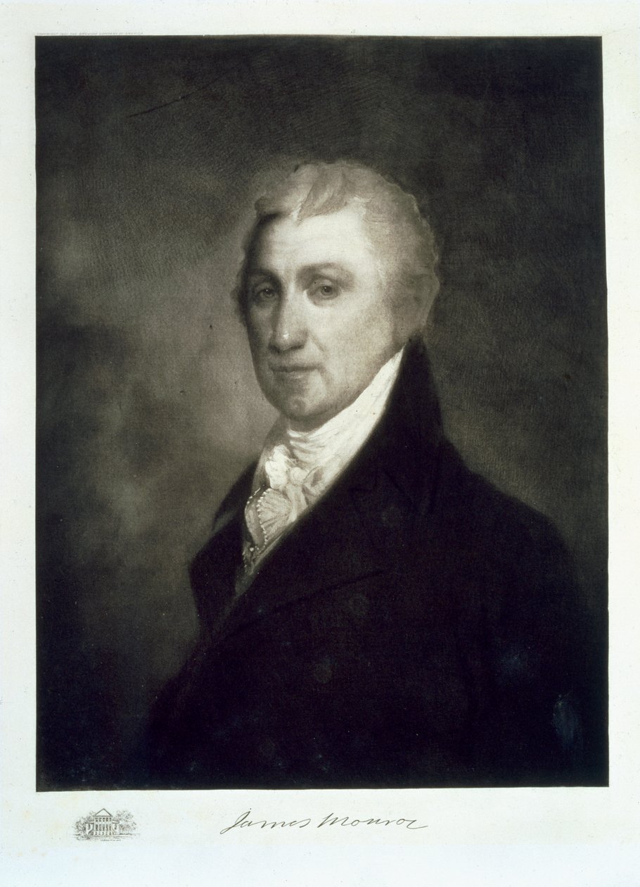 James Monroe, 5º Presidente de los Estados Unidos de América, pub. 1901 de American School
