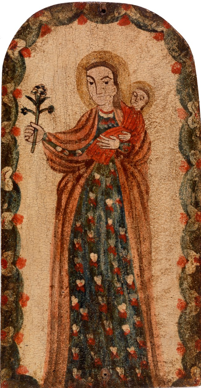 Madonna y el niño de American School
