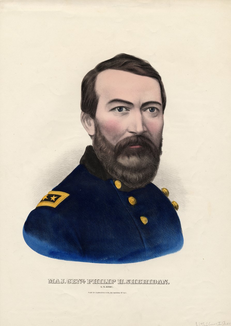 Maj. Genl. Philip H. Sheridan, Ejército de EE.UU. de American School