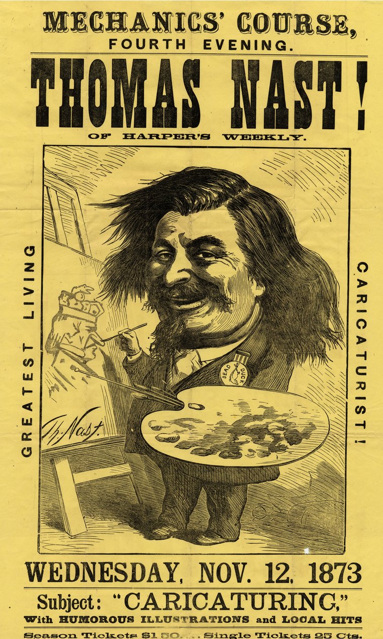 Curso de Mecánica, cuarta noche. ¡Thomas Nast! de American School