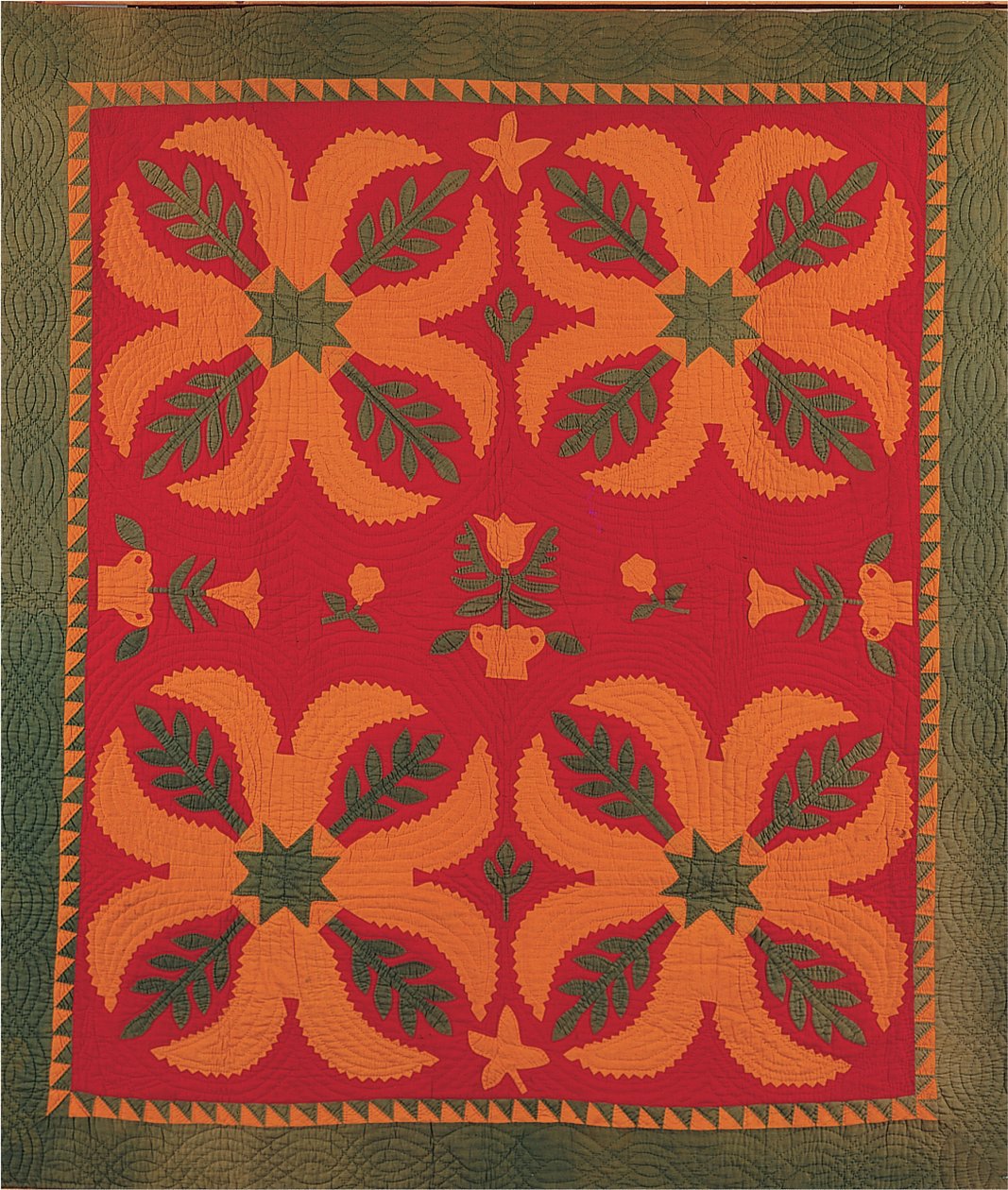 Cubrecama Menonita, c.1880 de American School