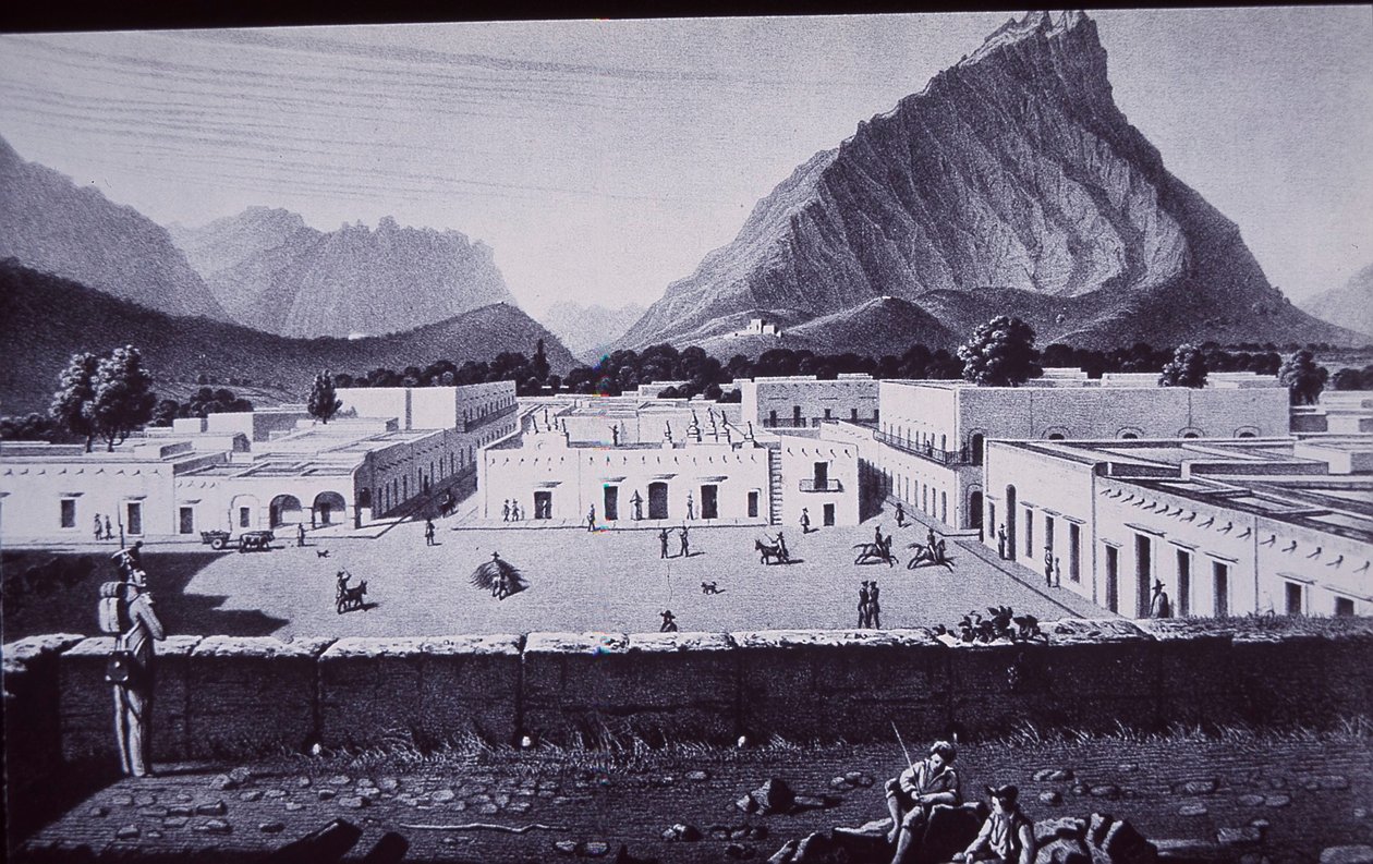 Guerra Mexicano-Estadounidense (1846-48), Monterrey, capturado por el General Zachary Taylor de American School