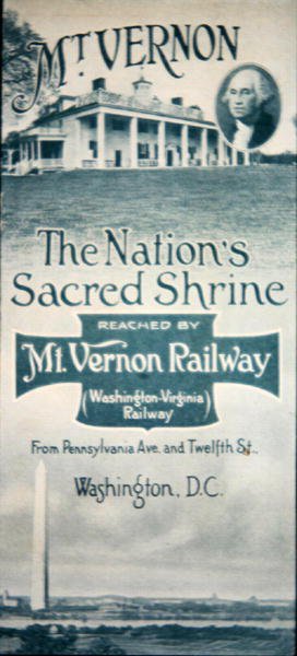Folleto Publicitario del Ferrocarril Mt. Vernon de American School